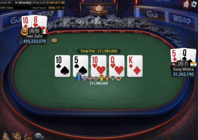 WSOP #63 – $500 Mini Main Event