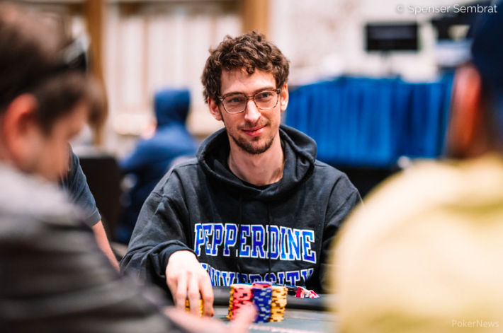 Daniel Zack -Photo credit WSOP / PokerNews – Spenser Sembrat