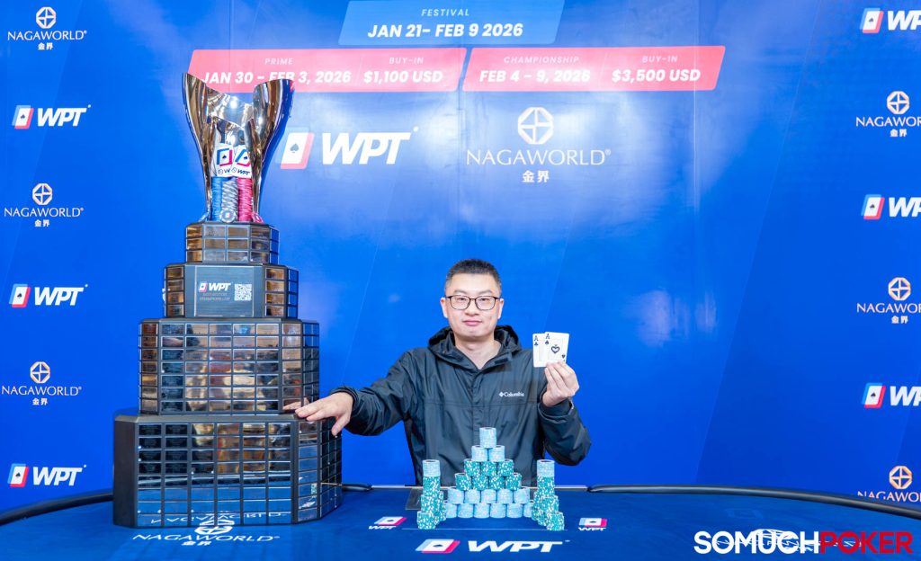 Chinese Poker Player Xiaosheng Zheng WPT Cambodia