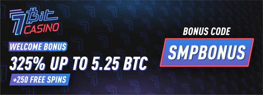 Best 7Bit Casino Promo Code 2026 SMPBONUS: 325% 5.25 BTC Bonus + 250 Free Spins
