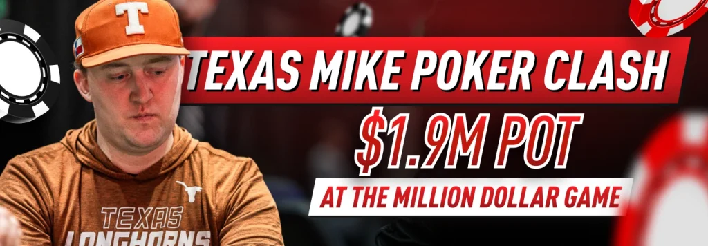 Texas Mike Poker Hand at the Hustler Casino Live - how a flip went south