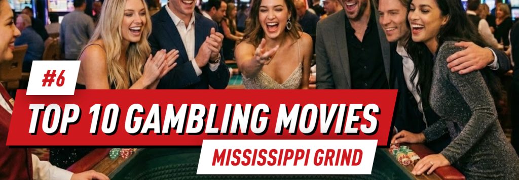 Mississippi Grind Earned the 6th Place on our Top 10 Gambling Movies List