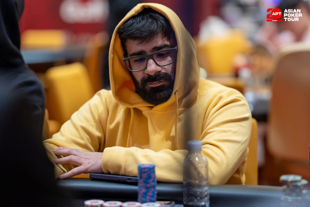 Akshay Nasa (photo courtesy of Asian Poker Tour)