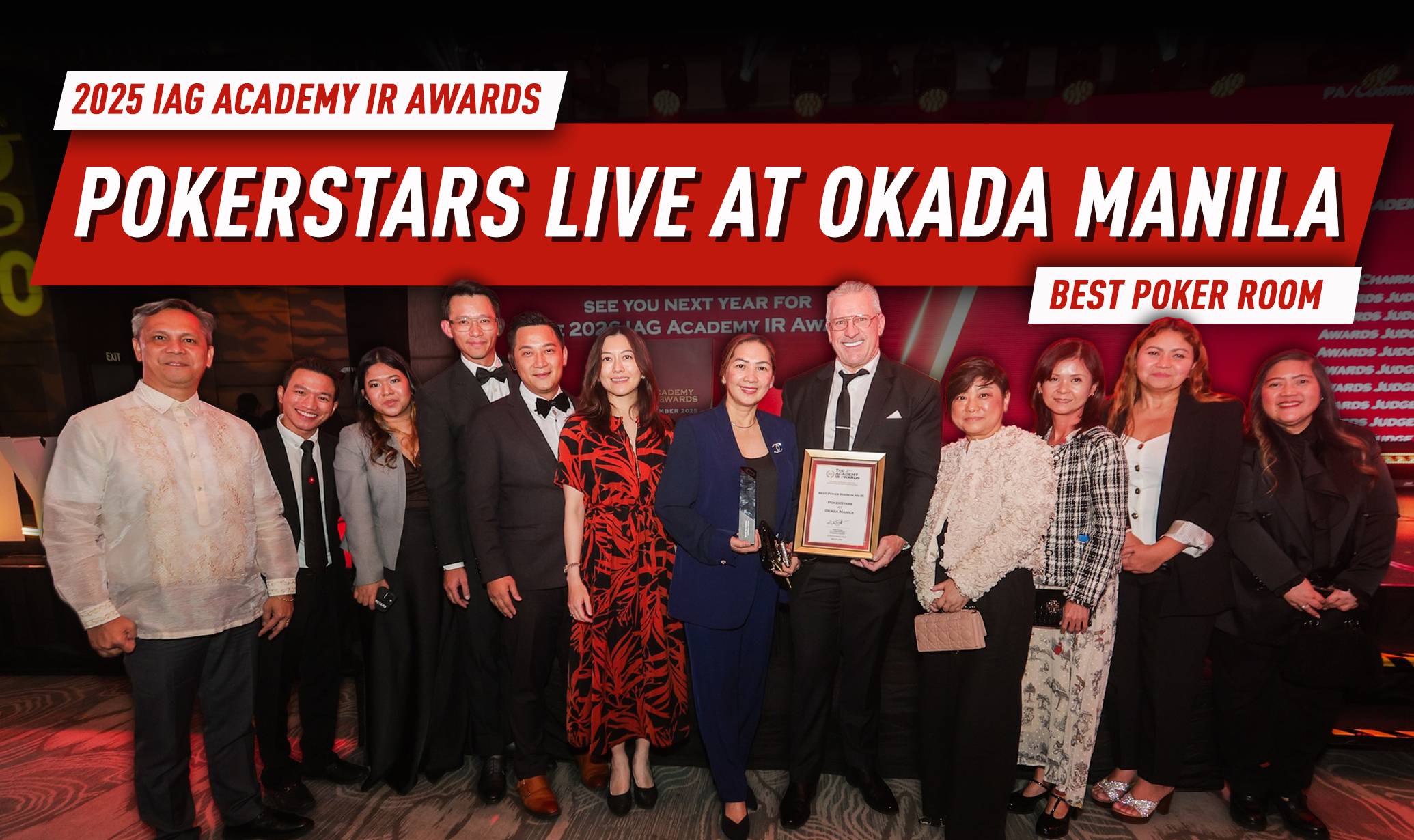 PokerStars LIVE awarded IAG Best Poker Room