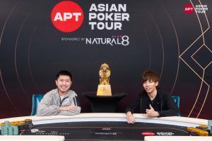 Tsz To Wan (left) and Shoichiro Tamaki (right), Photo Credit – Asian Poker Tour