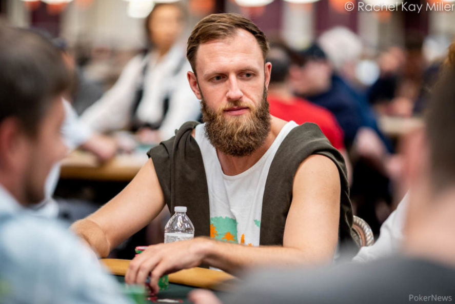 Gediminas Uselis – Photo credit WSOP / PokerNews – Rachel Kay Miller