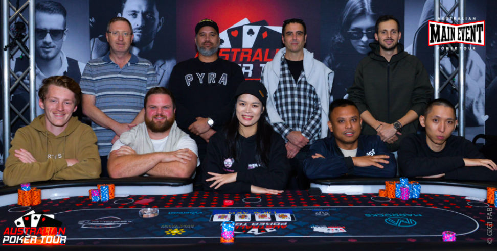 Main Event final table