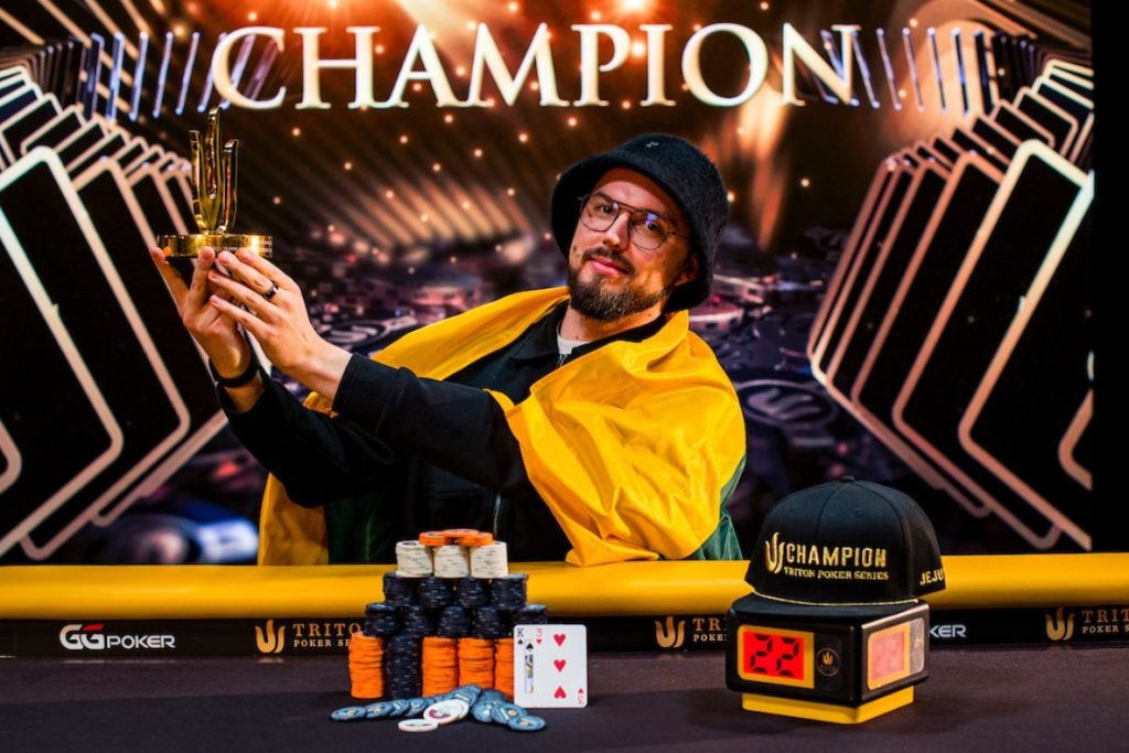 Paulius Vaitiekunas – Photo credit Triton Poker
