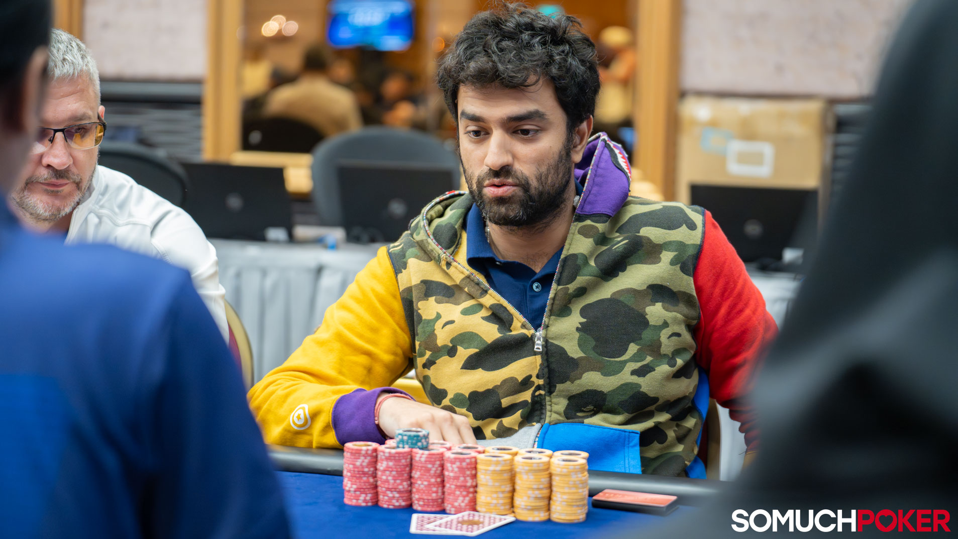 Armaan Kochhar - Prime Day 1B Chip Leader