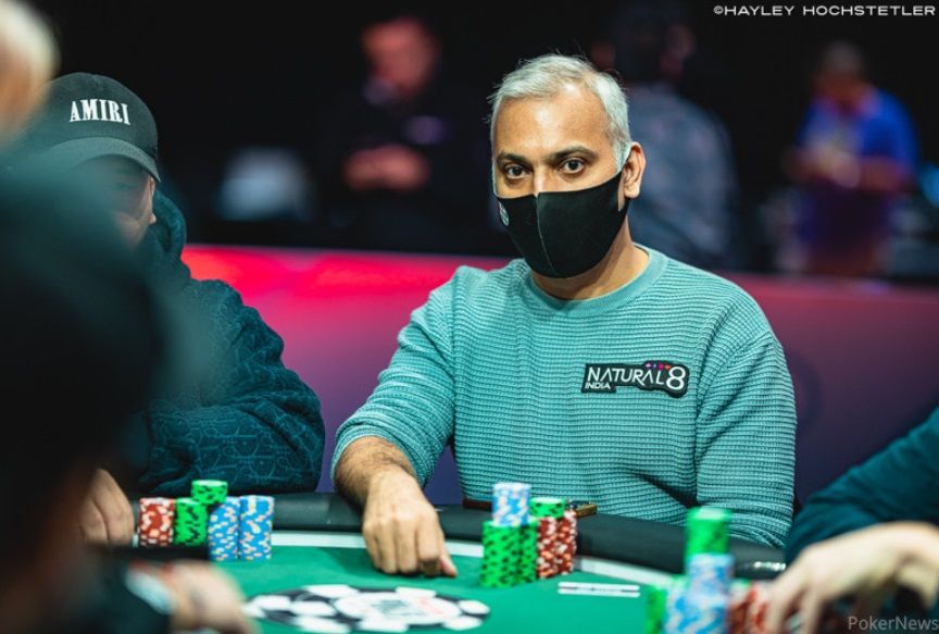 Kunal Patni – Photo by WSOP / Pokernews