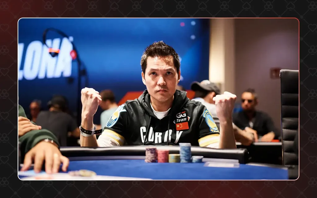 Tony Ren Lin is a regular player at live high stakes poker tables