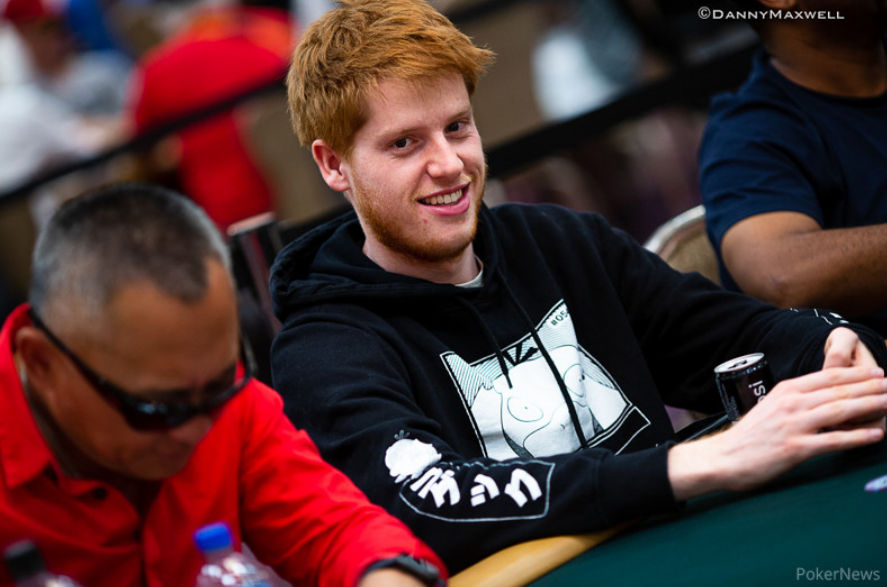 Harry Lodge – Photo credit WSOP / PokerNews – Danny Maxwell