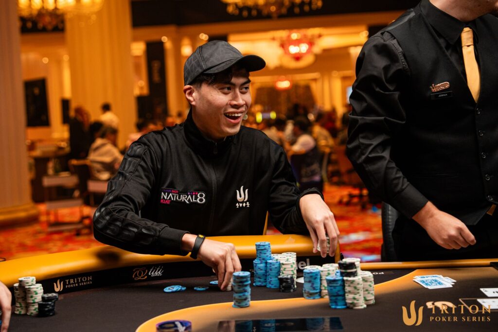 Wai Kiat Lee after pulling off the triple KO.