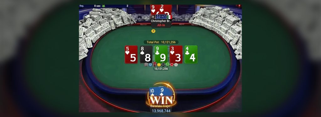 Grofolo won the $25K GGMillion$ Super High Roller Championship with this hand