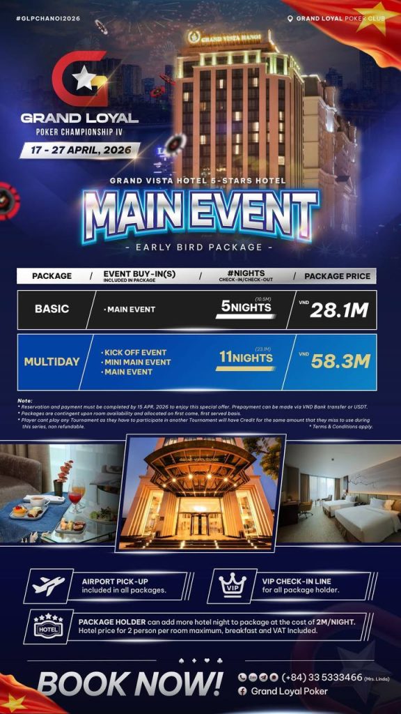 Grand Loyal Poker Championship IV Packages