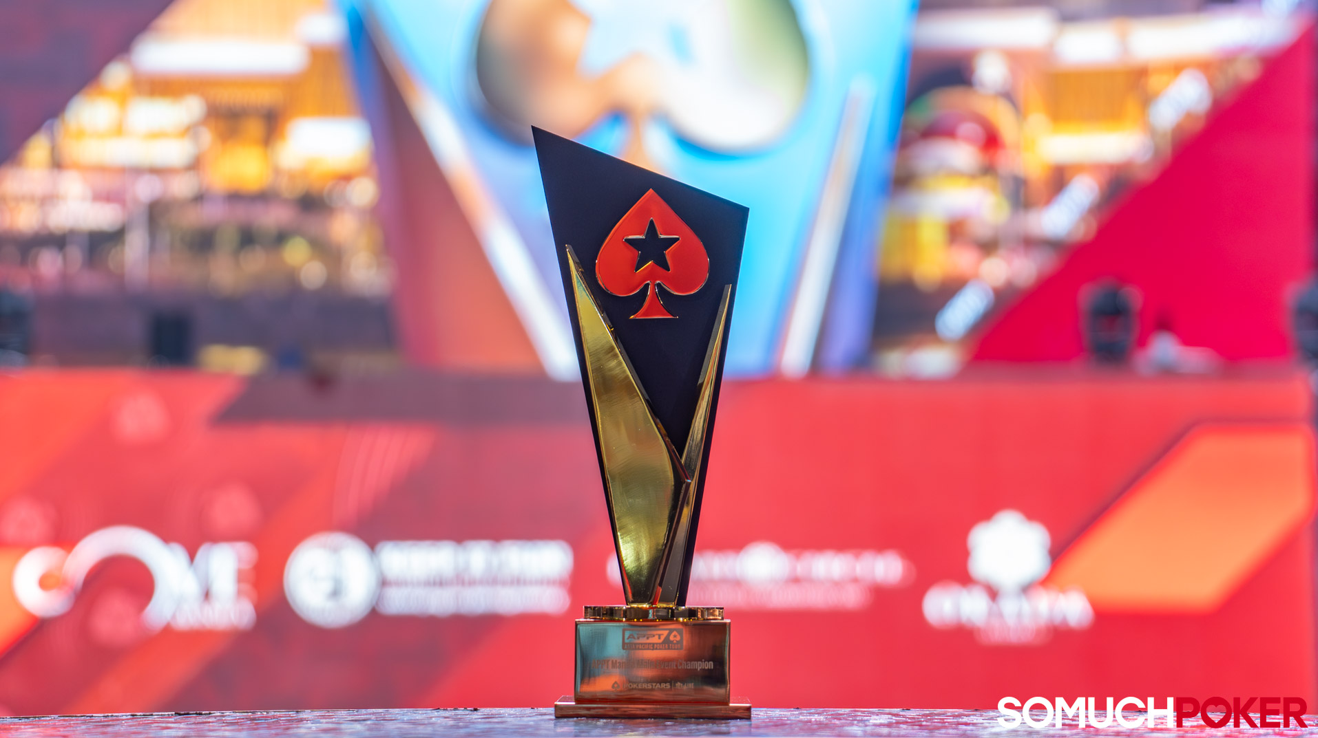 APPT Manila 2025 Main Event trophy