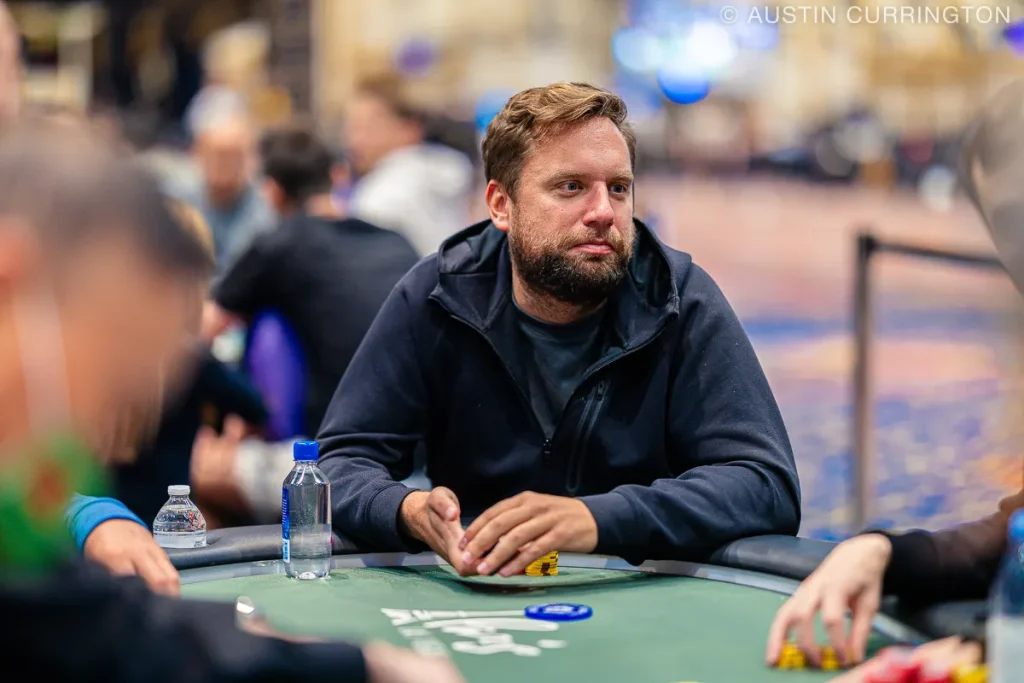 Bart Lybaert (credit: PokerNews photographer Austin Currington)