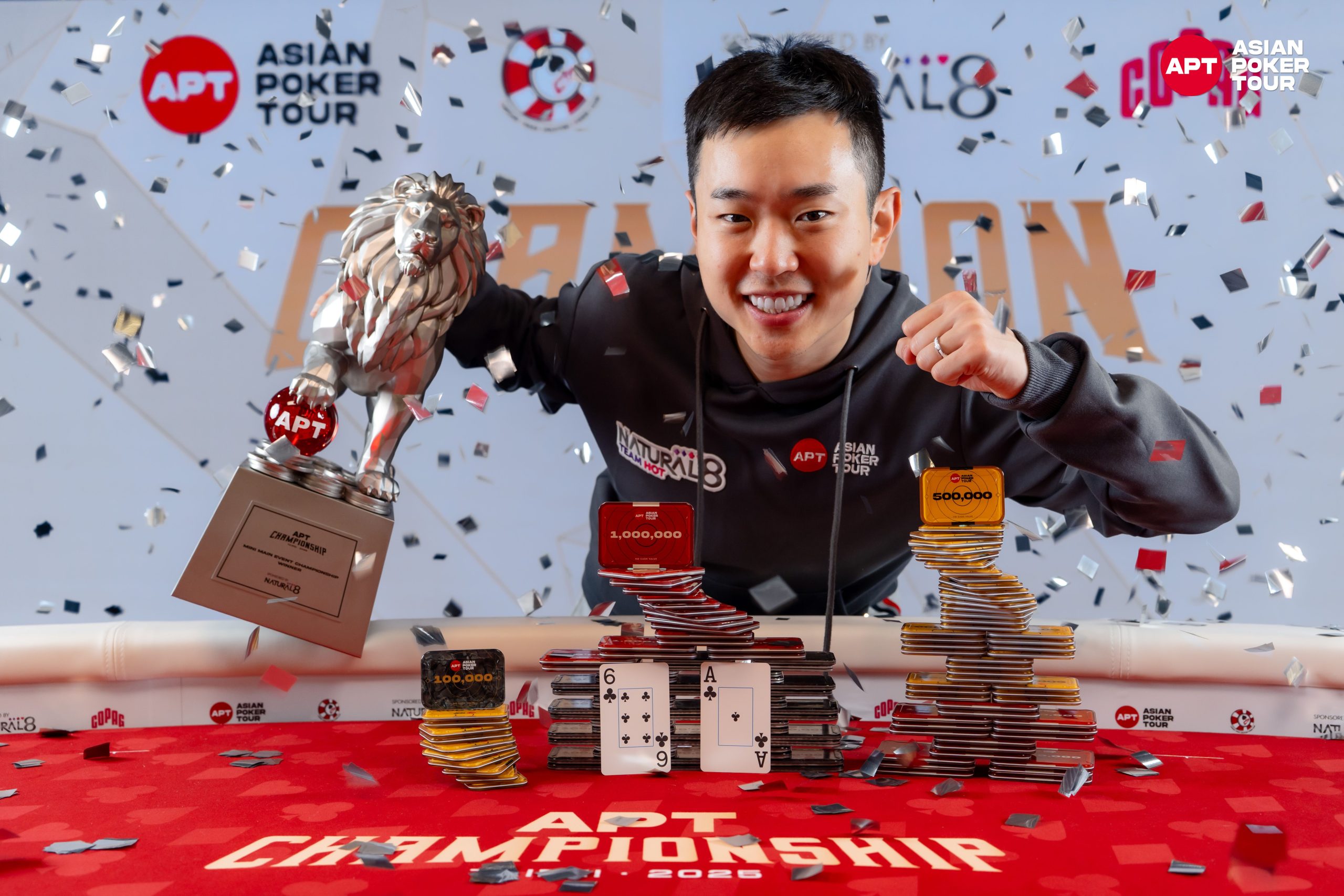Nevan Chang (photo courtesy of Asian Poker Tour)