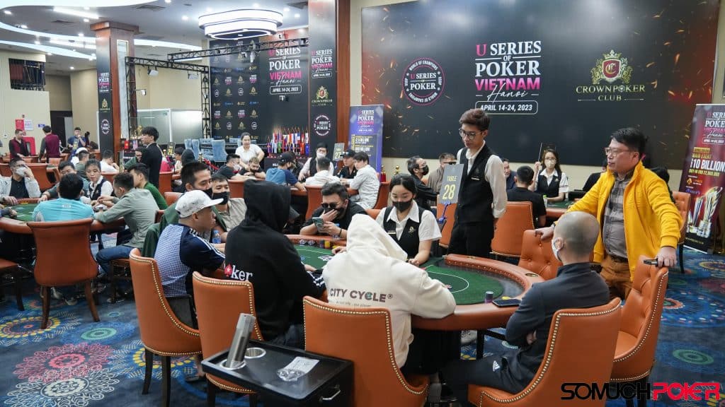 U Series of Poker Vietnam opens at Crown Poker Club Hanoi – April 14 to 24