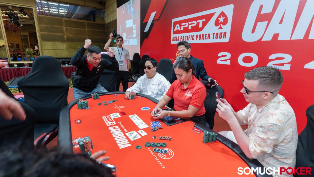 Trong Hieu Ngo gets lucky on the river