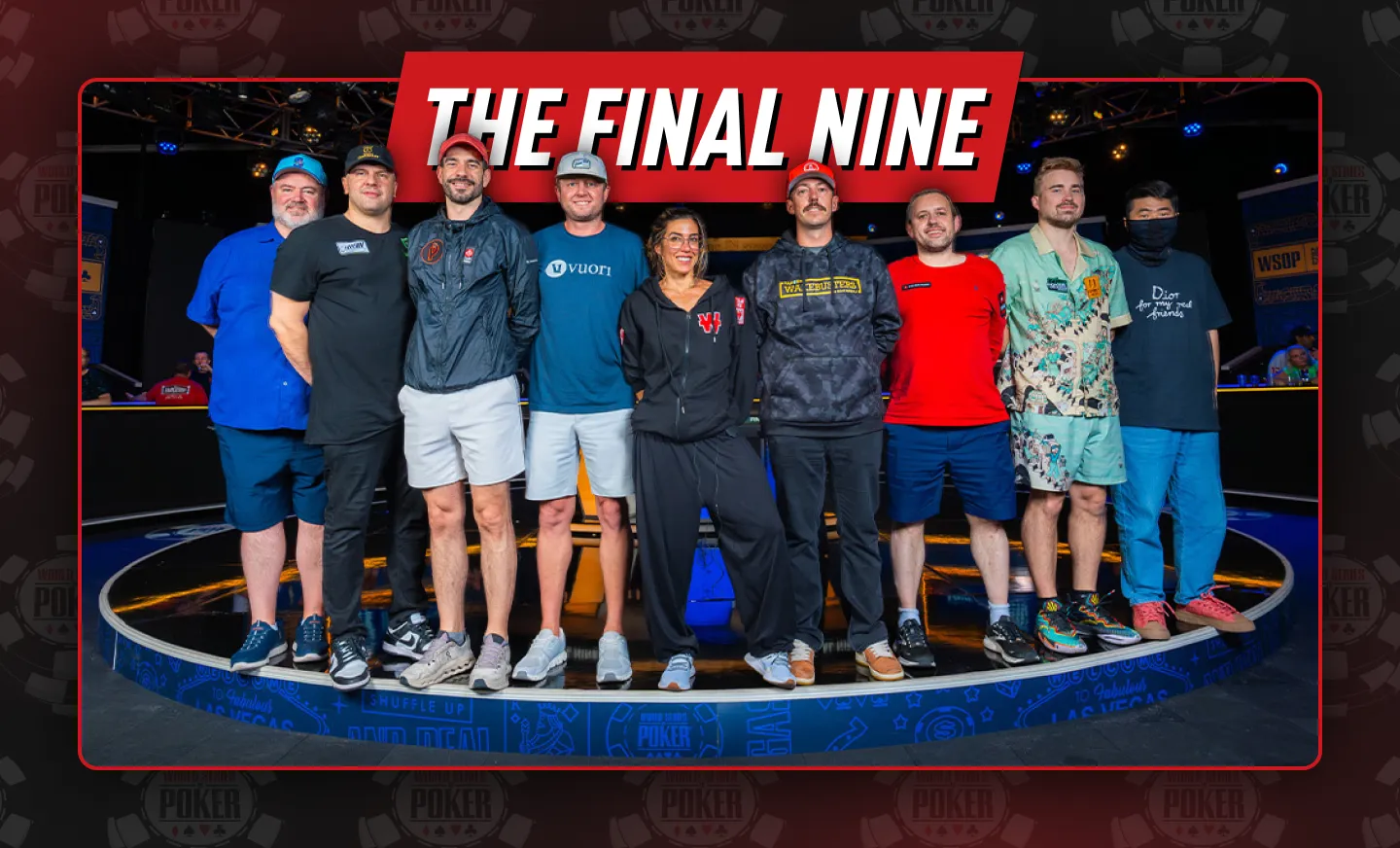 WSOP Main Event Final 9 - Photo by Pokernews