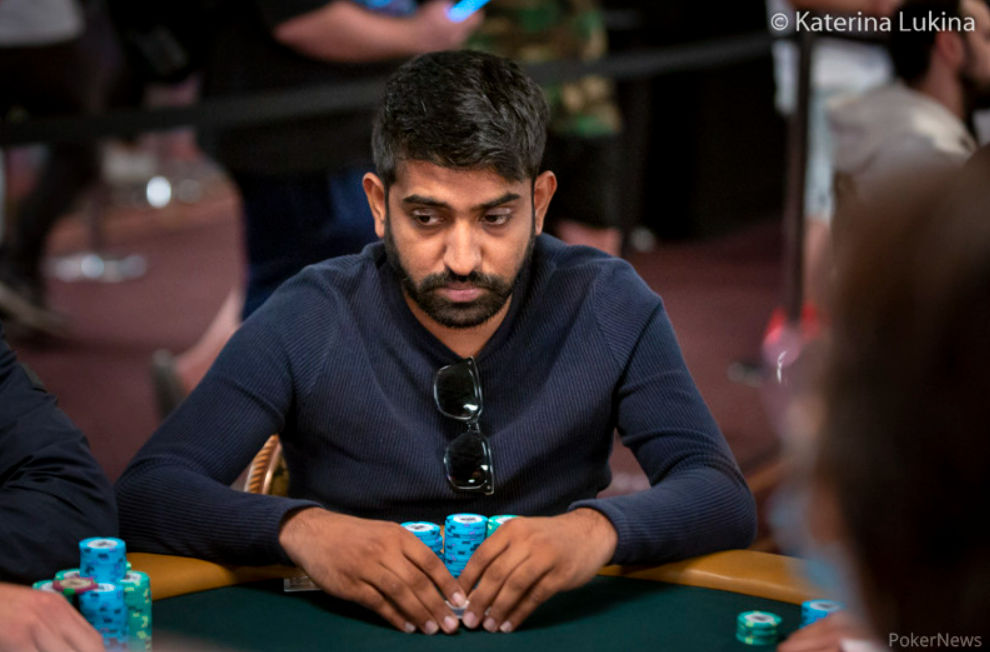 Abhinav Iyer – Photo credit WSOP / PokerNews – Katerina Lukina