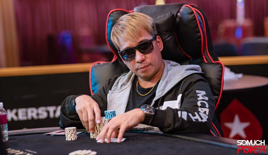 Edwin Dela Cruz at PokerStars LIVE Manila