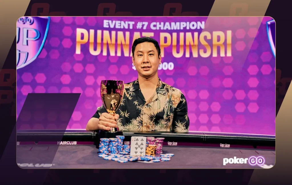 Punnat Punsri - PokerGO Tour Title