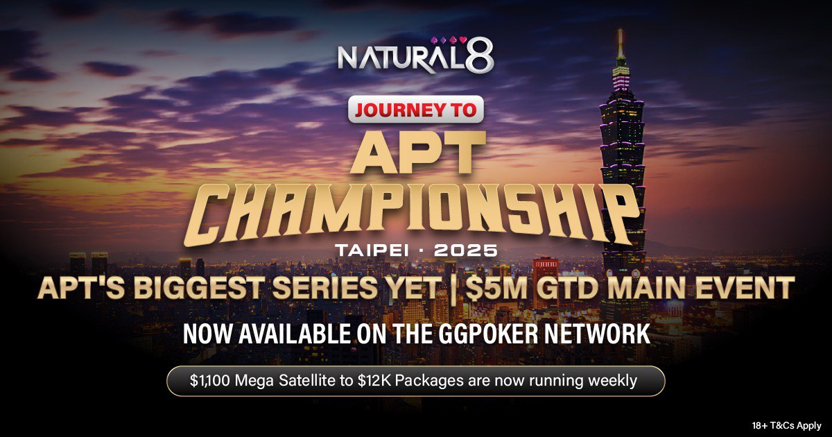 Natural8 Journey to APT Championship