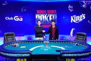Bjorn Verbakel (L) and Zhao Feng (R), Photo Credit – WSOP