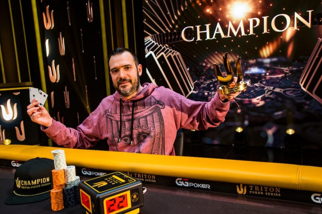 Dimitar Danchev – Photo credit Triton Poker