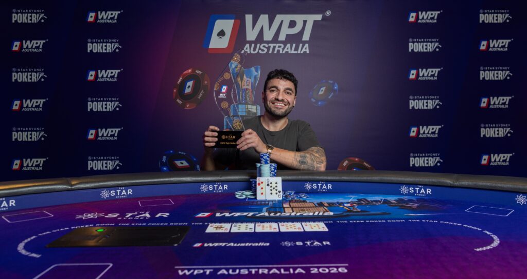 WPT Australia Adam Kharman