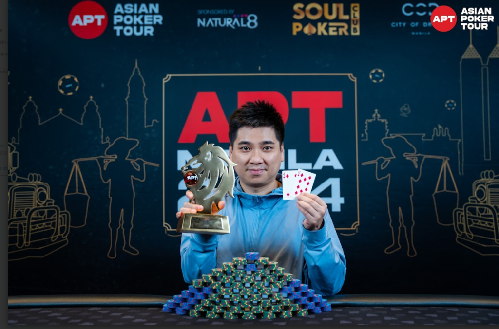 Jiaqi He wins APT Manila Single Day High Roller