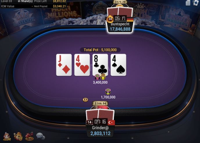 WSOP Side Event – $52.50 Bounty Turbo