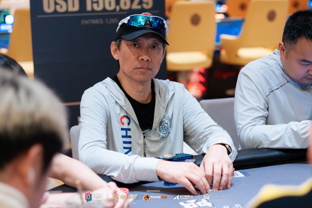 Wei Guoliang tops Poker Dream Jeju Main Event Day 1E