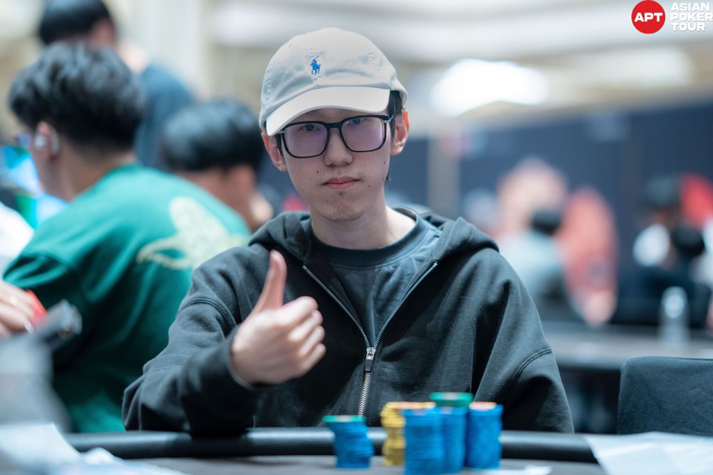 Haohui Ma (photo courtesy of Asian Poker Tour)
