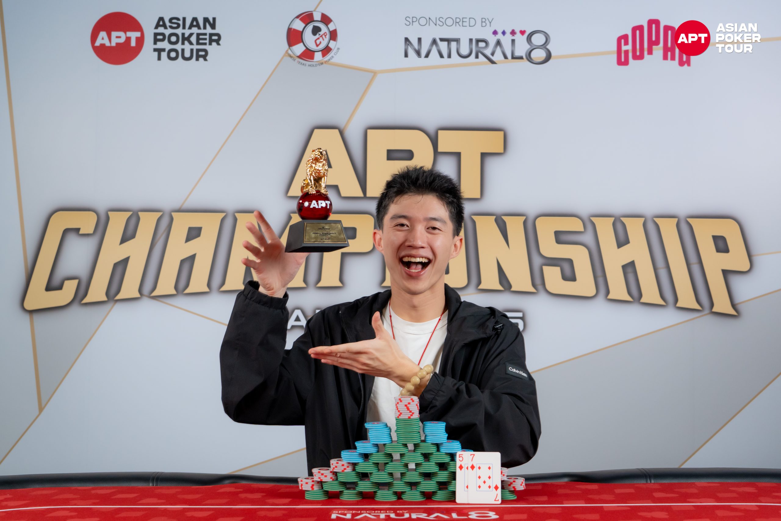 Friday Freezout Champion Daniel Lei