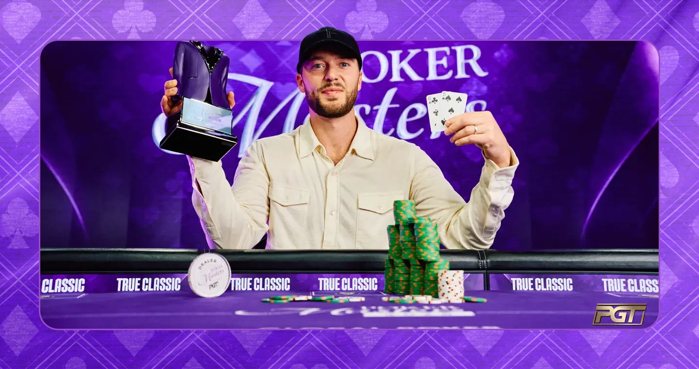 Sean Winter won the $51,000 Poker Masters finale for $620,000, while Adrian Mateos secured the Purple Jacket