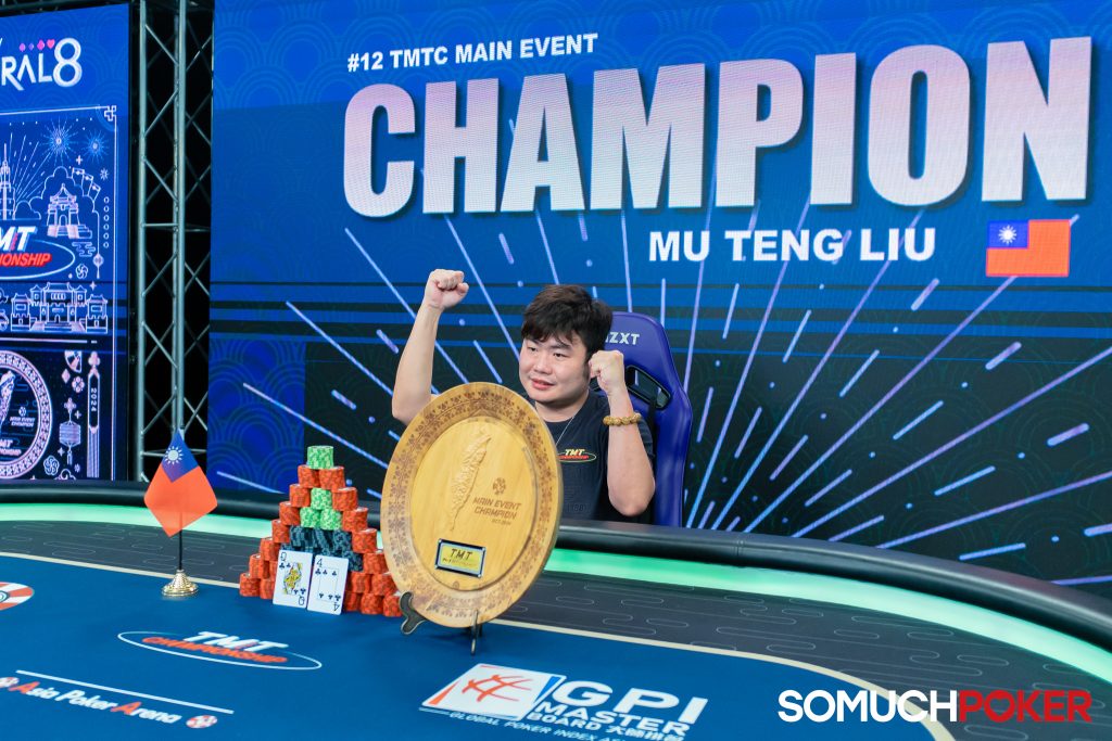 Chiehchi Liu wins TMTC Main Event