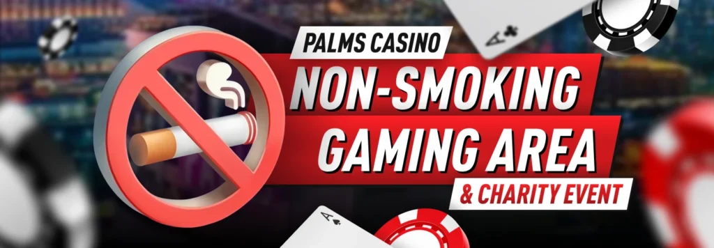 The new Palms Casino non-smoking gaming area will feature 224 of the latest and most popular slot games