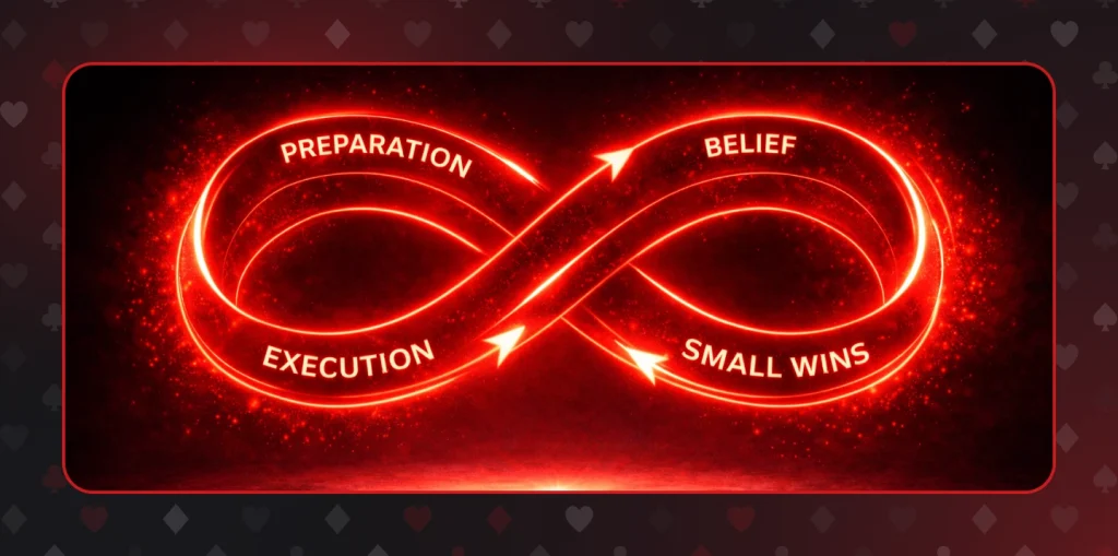 Building your poker confidence consciously is the key to success