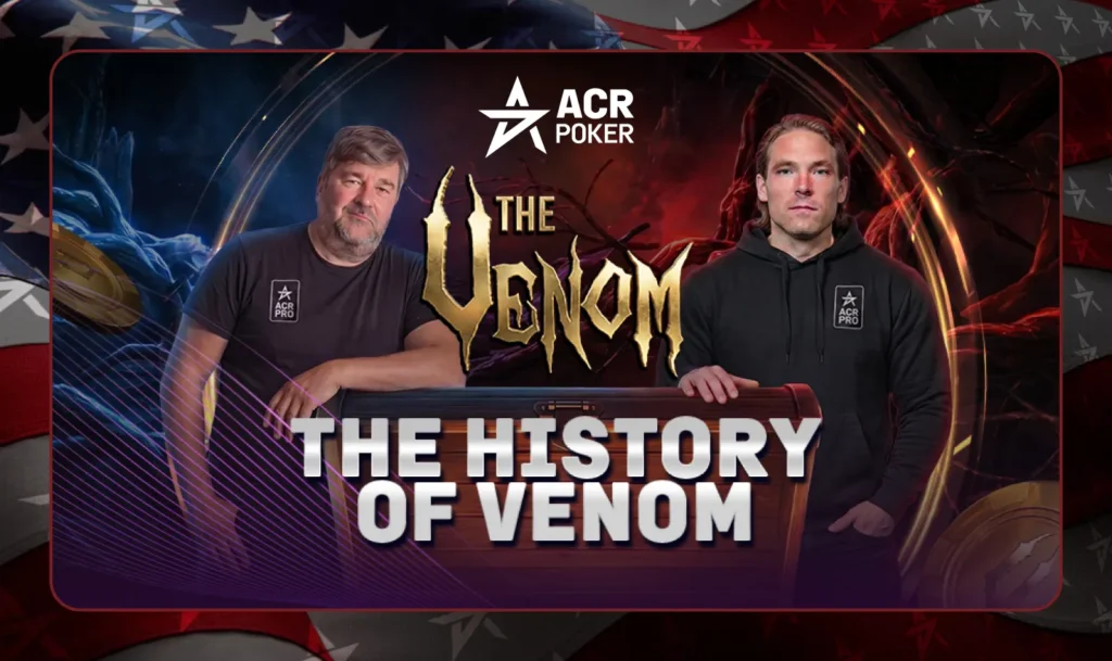 ACR Poker Dual Mystery Bounty Venoms 2026 with $15 Million GTD