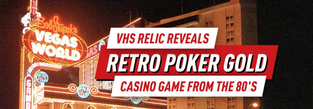 VHS relic from the Vegas World