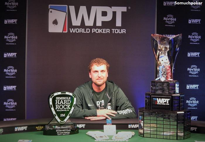 Ryan Riess Captures the $10,000 Seminole Hard Rock Poker Finale Title