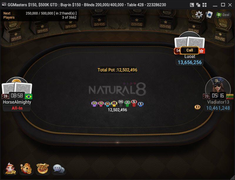 GGMasters $150, $500K GTD