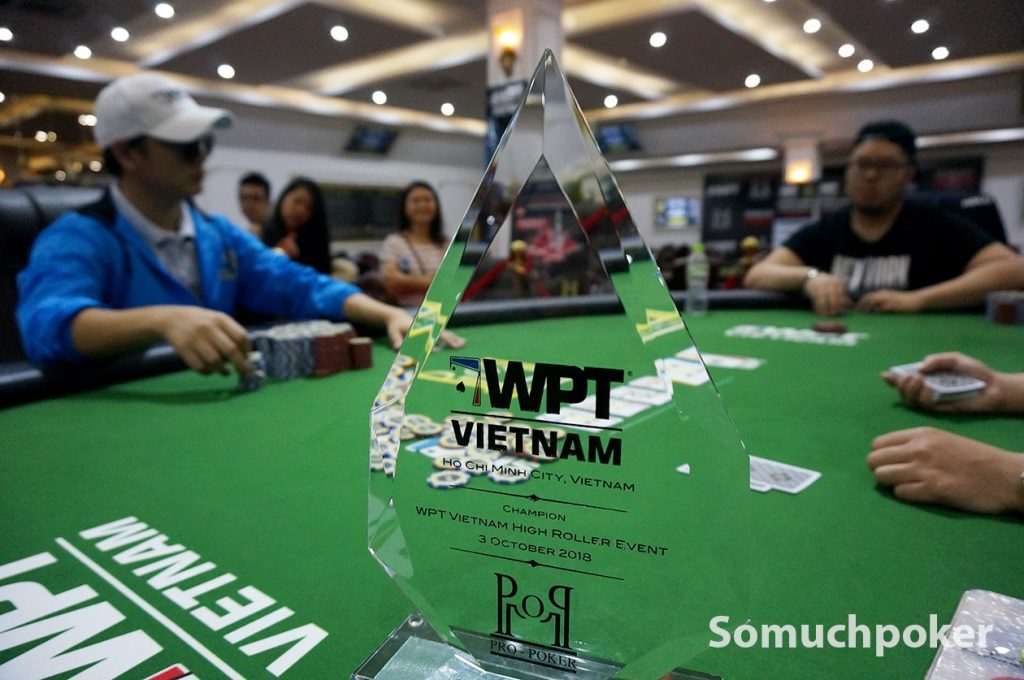 WPT Vietnam Main Event Trophy