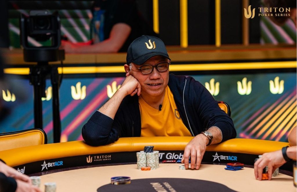 Paul Phua (photo courtesy of Triton Poker Series)
