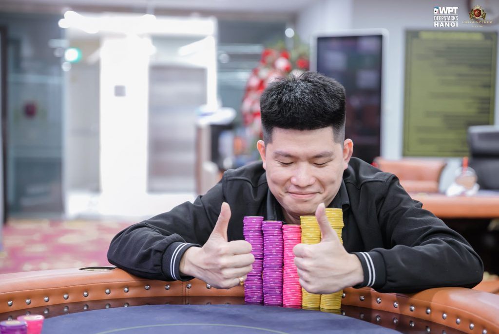 Trin Nhim – Day 1 B chip leader