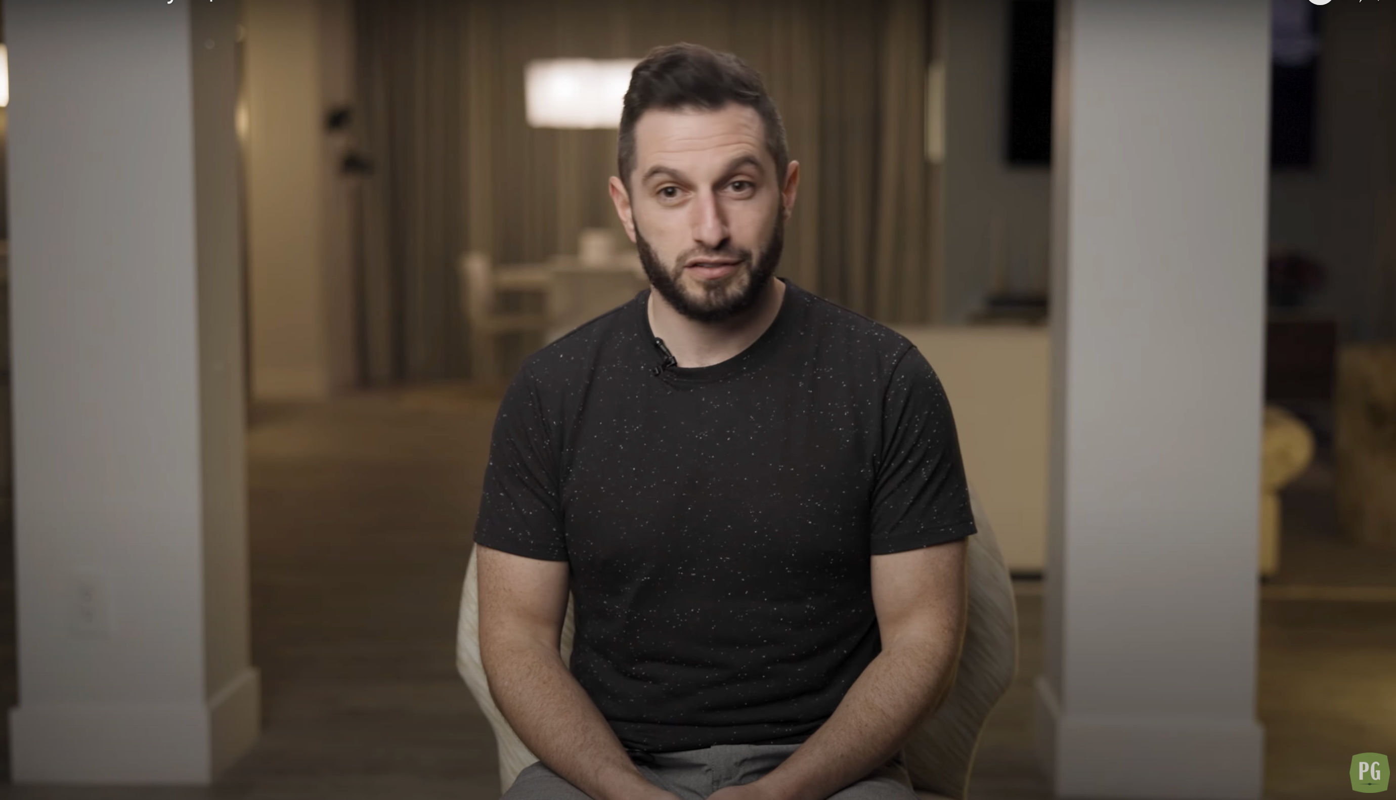 Phil Galfond in “Who Is This Guy?” episode 1. Screenshot from YouTube.