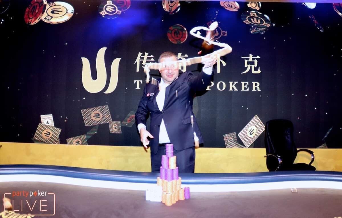 25K Short Deck champion Antanas Guoga – Photo by partypoker LIVE